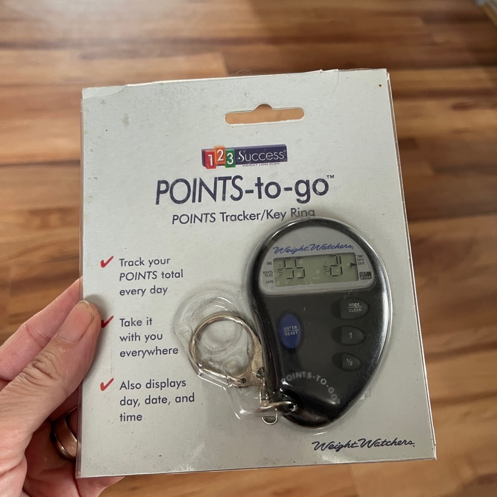 Vintage Weight Watchers Points-to-go Keychain Tracker – Model 428 New in Package